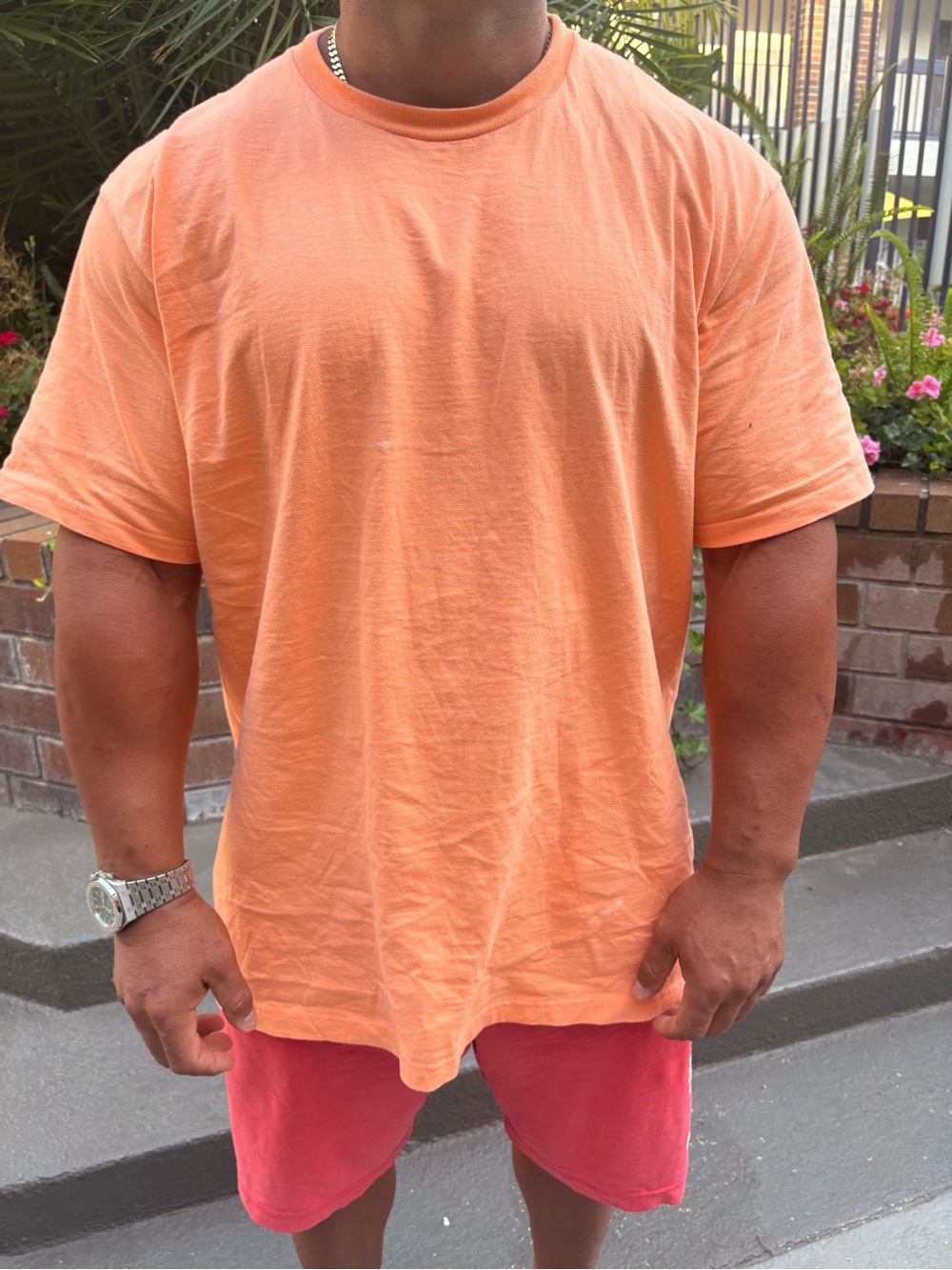 Supreme Coral  Short Sleeve Tee  XL NEW WITH TAGS